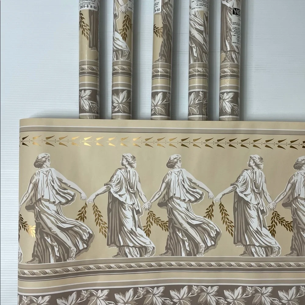 Vintage Wall Border Paper by York #MC 2925-B Wallpaper Border Art Home Decor